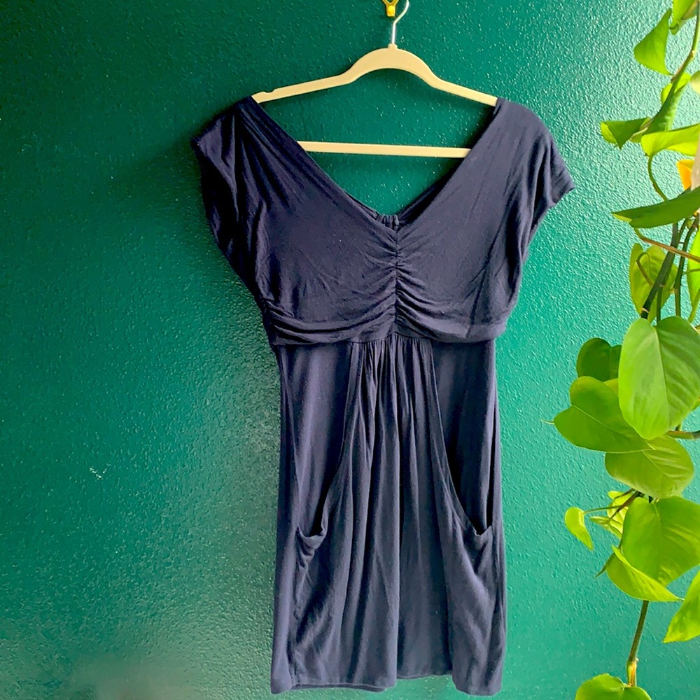 Fun cotton dress with pockets!